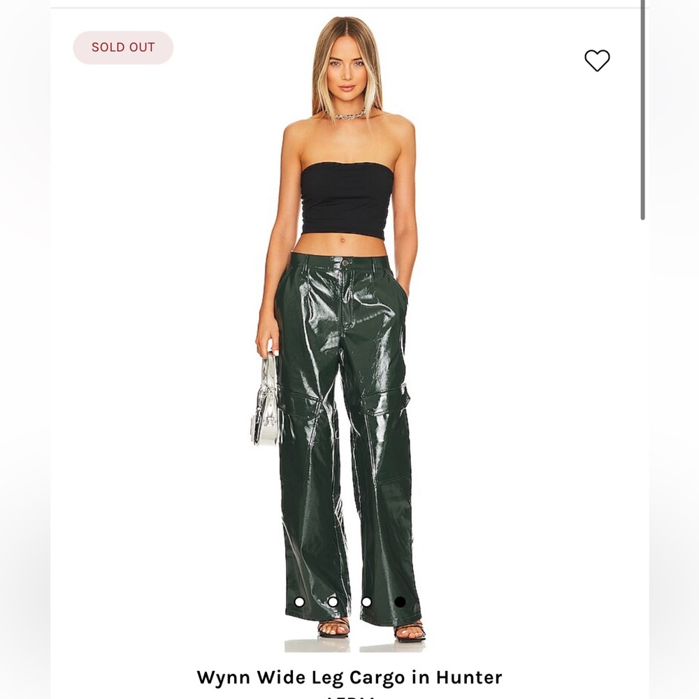 AFRM Wynn Wide Leg Cargo in Hunter